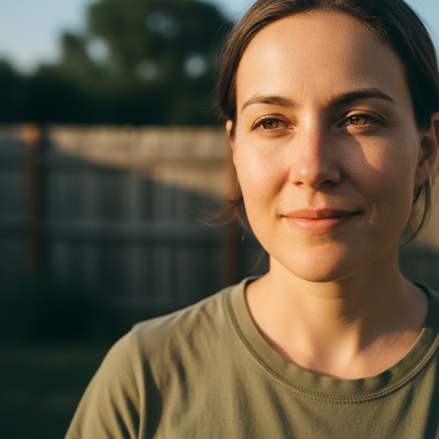 Retrato de una integrante del equipo de gestión de cobranza de PayJur, sonriendo